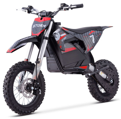 Kids 1200w 48v Electric Dirt Bike 12/10 - MotoX1 Motocross ATV 