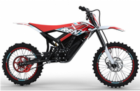 RFN Rally Pro MX 12.5kw Electric Off Road Dirt Bike - Red / White