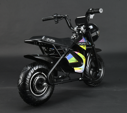 NEW LittleTrax Kids Electric Monkey Bike 350w Dirt bike ride on toy similar to 50cc off road bike - Littletrax Kids Electric Bikes