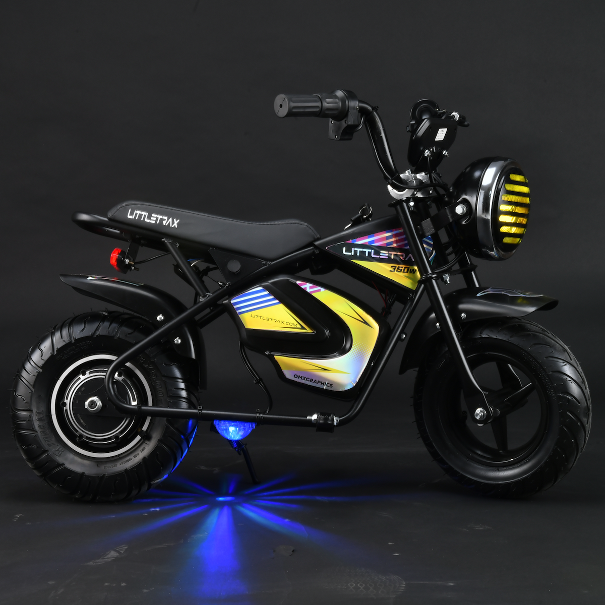 NEW LittleTrax Kids Electric Monkey Bike 350w Dirt bike ride on toy similar to 50cc off road bike - Littletrax Kids Electric Bikes