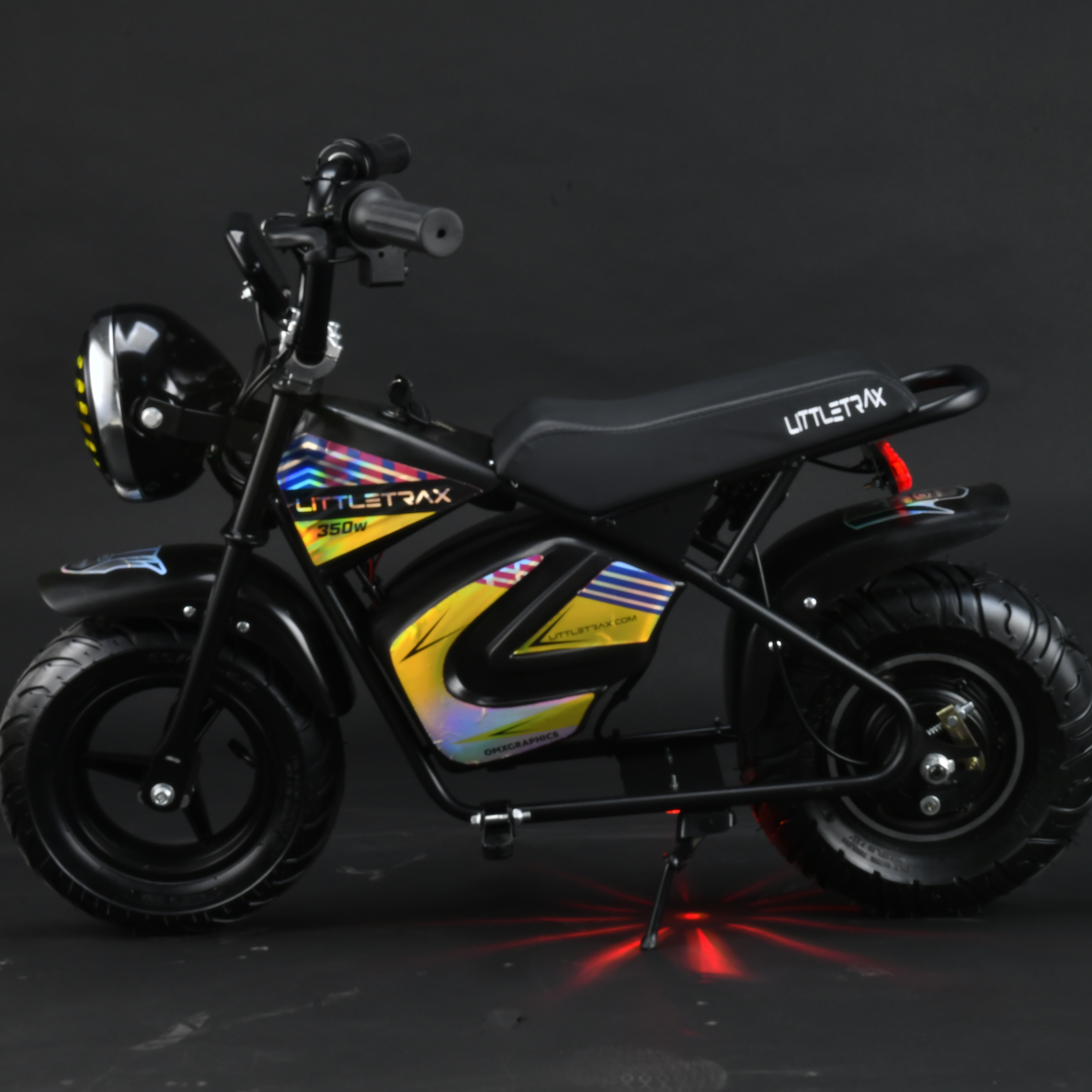 NEW LittleTrax Kids Electric Monkey Bike 350w Dirt bike ride on toy similar to 50cc off road bike - Littletrax Kids Electric Bikes