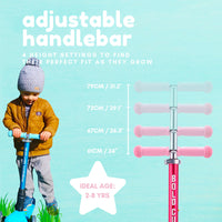 Mermaid - Teeny Fold 3 Wheel Scooter