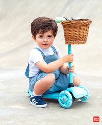 Blue & Green - Teeny 3 Wheel Scooter