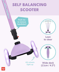 Lilac - Teeny 3 Wheel Scooter