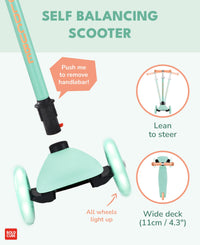 Mint - Teeny 3 Wheel Scooter