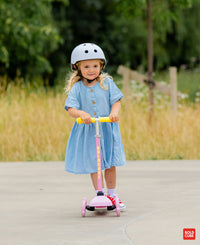 Pink & Yellow - Teeny 3 Wheel Scooter