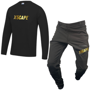 X5CAPE Rebellion 24K Long Sleeve Mountain Bike Race Kit