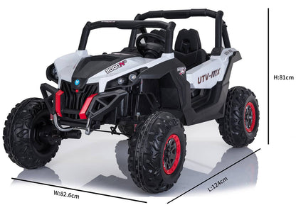 Kids 24v Electric Ride-on UTV Quad Renegade Buggy with MP4 Player - Littletrax Kids Electric Bikes