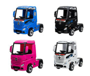 Kids Mercedes Actros 24V Electric Ride-On Lorry & Truck with Trailer