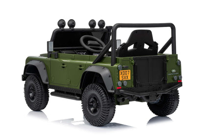 Kids Land Rover Defender 24V Ride-On with Remote - Littletrax Kids Electric Bikes