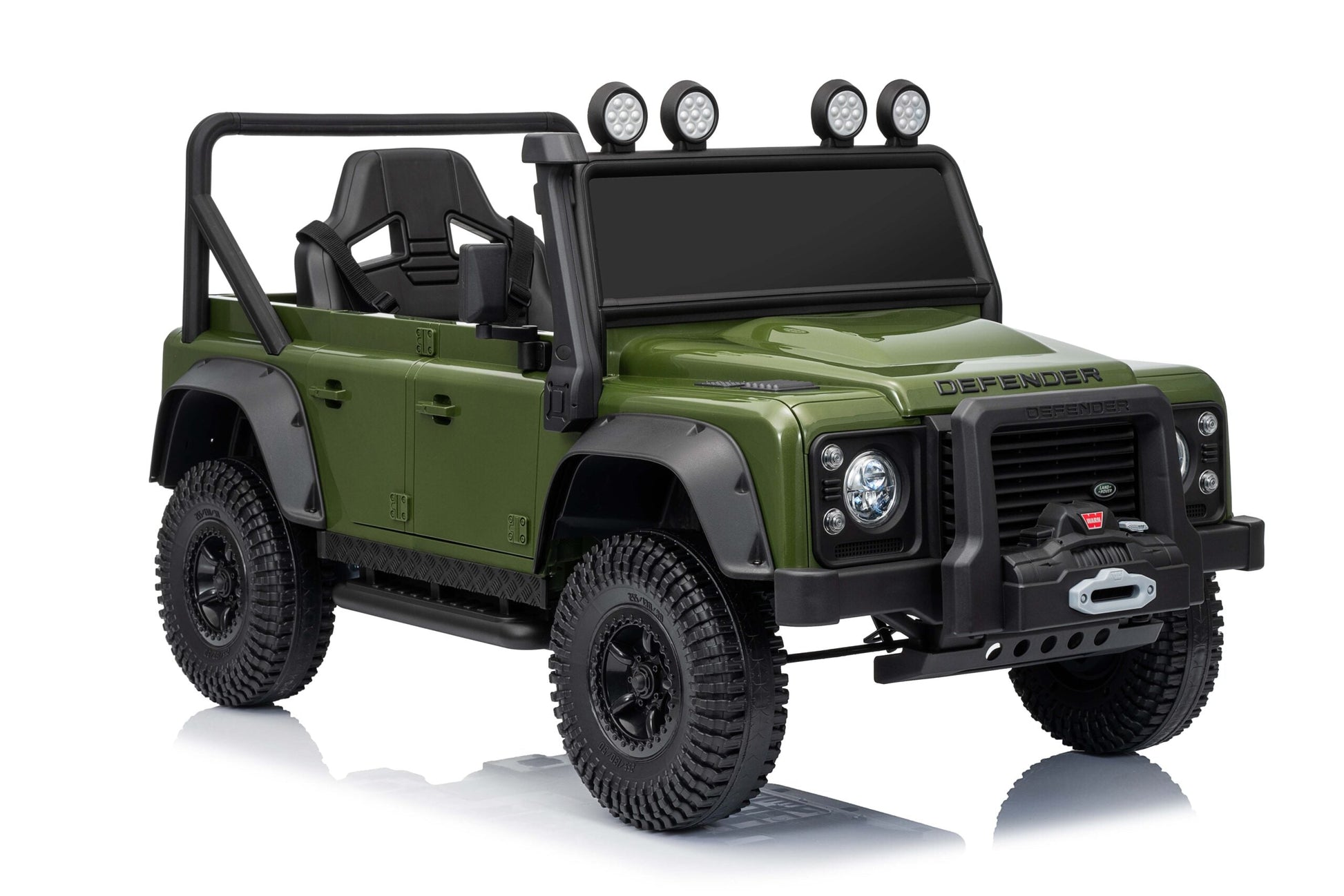 Kids Land Rover Defender 24V Ride-On with Remote - Littletrax Kids Electric Bikes