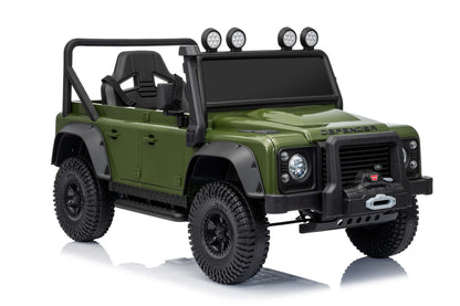 Kids Land Rover Defender 24V Ride-On with Remote - Littletrax Kids Electric Bikes