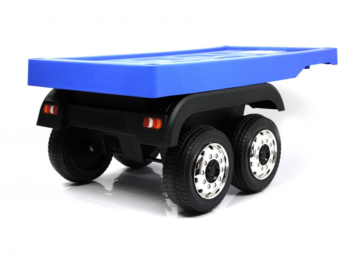 Kids Mercedes Actros 24V Electric Ride-On Lorry & Truck with Trailer