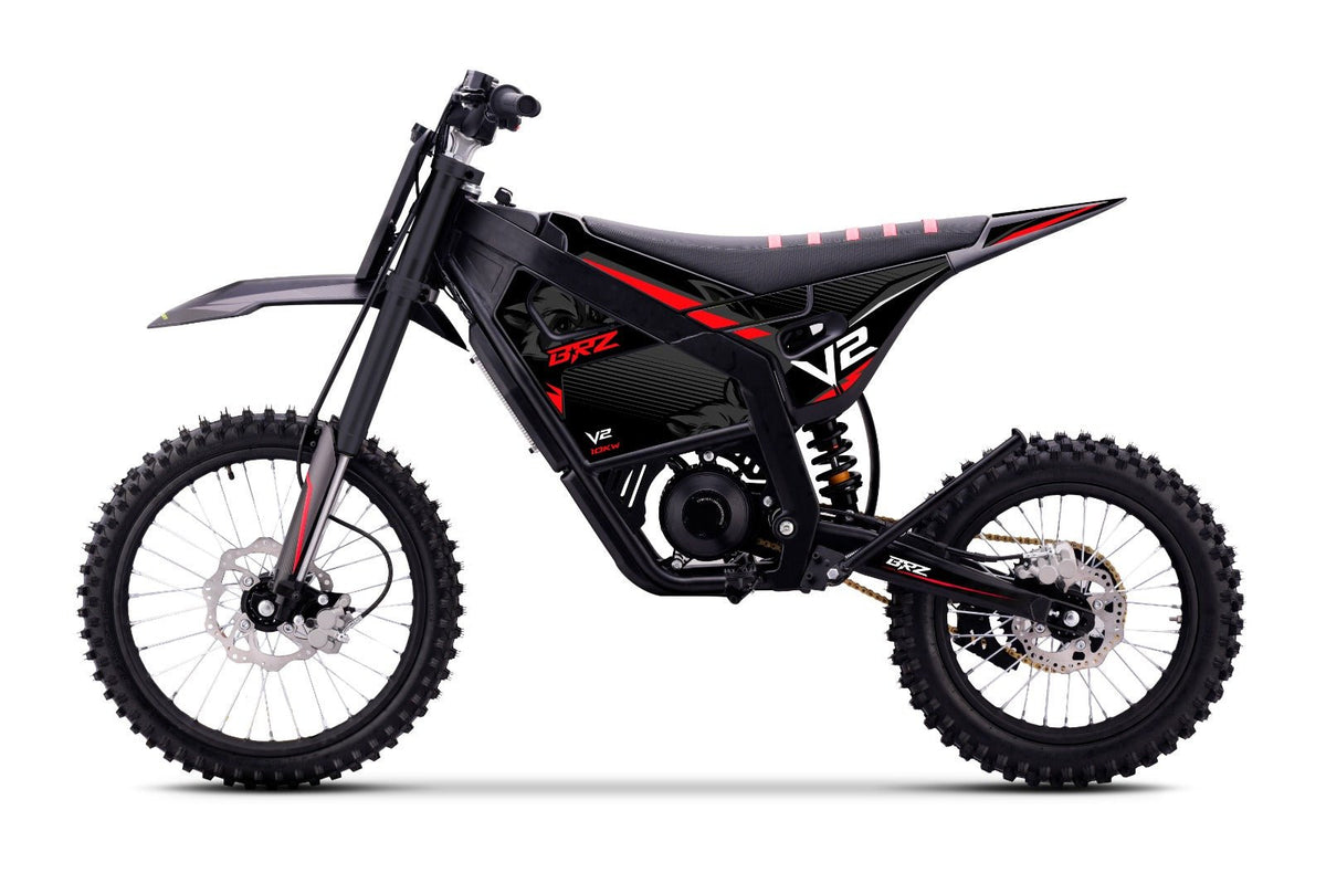 BRZ V2 Pro 72V 10kW 40Ah Off-Road Electric Dirt Bike – 19/16" - image 1