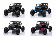 Can-Am 12V Bombardier Kids Ride-On Buggy With Leather Seat and Rubber Wheels