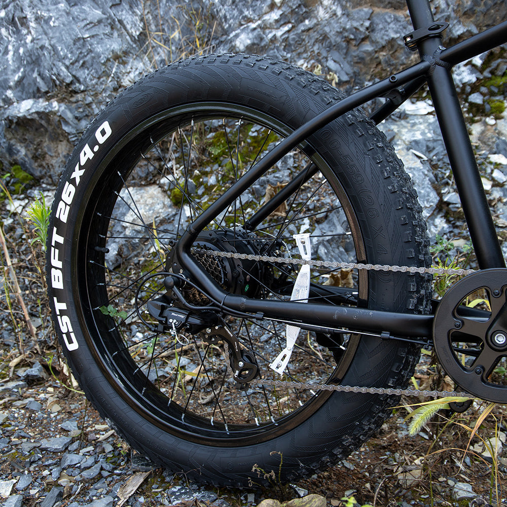 Mx1 Electric Bike For Adults, 26 X 4.0 Inches Fat Tire Electric Mountain Bicycle, 1000W Motor 48V 15Ah Ebike