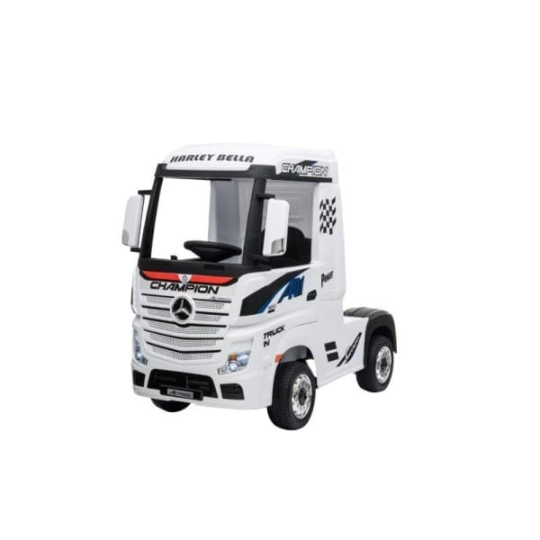 Kids Mercedes Actros 24V Electric Ride-On Lorry & Truck with Trailer