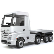 Kids Mercedes Actros 24V Electric Ride-On Lorry & Truck with Trailer