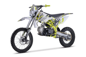 Junior/Adult BRZ Racing Pro 125cc Manual Dirt Bike 17/14” Big Wheel - image 1