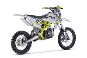 Junior/Adult BRZ Racing Pro 125cc Manual Dirt Bike 17/14” Big Wheel - image 5