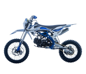 Junior/Adult BRZ Racing Pro 125cc Manual Dirt Bike 17/14” Big Wheel - image 7