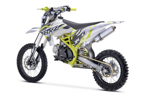 Junior/Adult BRZ Racing Pro 125cc Manual Dirt Bike 17/14” Big Wheel - image 4