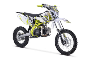 Junior/Adult BRZ Racing Pro 125cc Manual Dirt Bike 17/14” Big Wheel