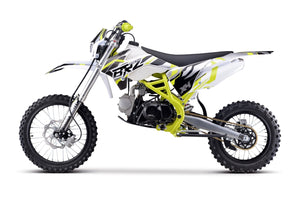 Junior/Adult BRZ Racing Pro 125cc Manual Dirt Bike 17/14” Big Wheel - image 3