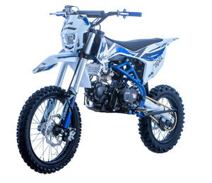 Junior/Adult BRZ Racing Pro 125cc Manual Dirt Bike 17/14” Big Wheel - image 9
