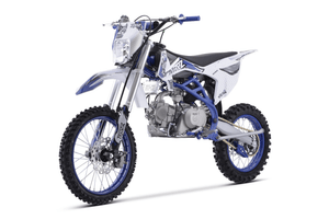 Junior/Adult BRZ Racing Pro 140cc Manual Dirt Bike 17/14" Big Wheel