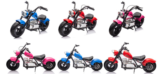 Neo Outlaw Electro Cruiser High Powered Kids Electric Motorbike - Littletrax Kids Electric Bikes