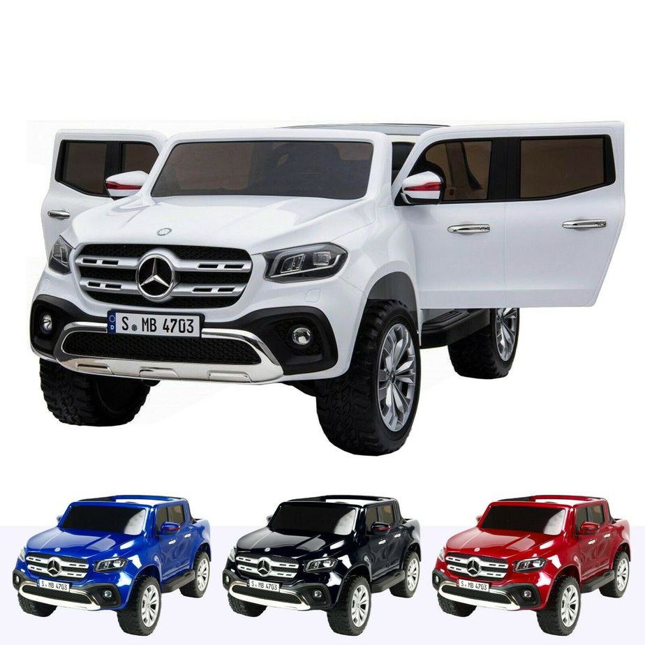 Kids Mercedes X Class Electric Ride-on Car 2 Seater with MP4 TV