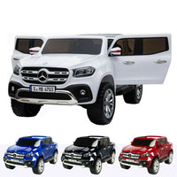 Kids Mercedes X Class 24v Electric Ride-on Car 2 Seater with MP4 TV
