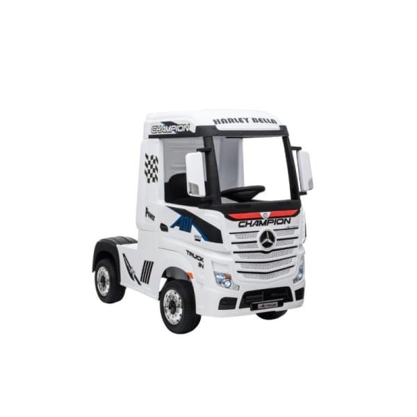 Kids Mercedes Actros 24V Electric Ride-On Lorry & Truck with Trailer