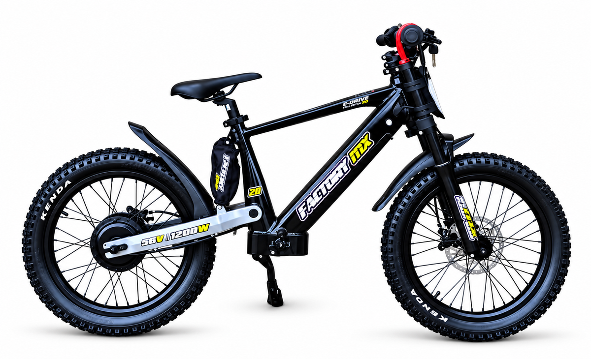 mx-e-drive-20-custom-pro – Black Frame Grey Swing Arm