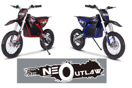 Neo Outlaw 2000w Electric Dirtbike 60V Lithium Battery Powered - Littletrax Kids Electric Bikes