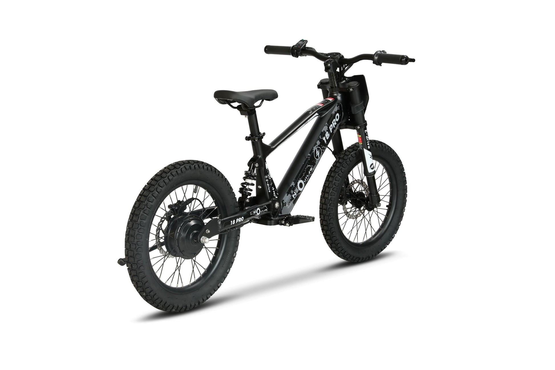 Neo Outlaw Surge 18 inch Kids Electric Motor Bike - Littletrax Kids Electric Bikes