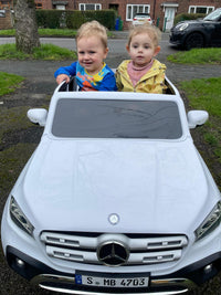Kids Mercedes X Class 24v Electric Ride-on Car 2 Seater with MP4 TV