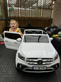 Kids Mercedes X Class 24v Electric Ride-on Car 2 Seater with MP4 TV