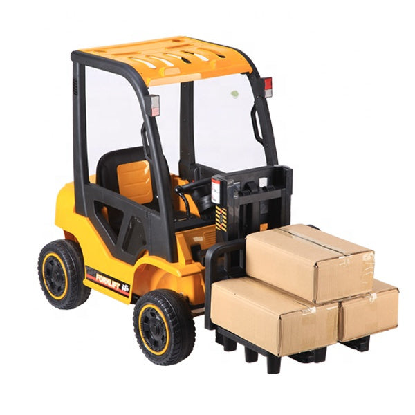 Kids Large 12v Electric Ride-on Fork Lift Truck with MP4 Player