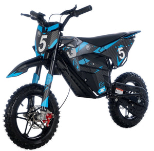 Kids 800W 36V Electric Dirt Bike 10/10 - Blue