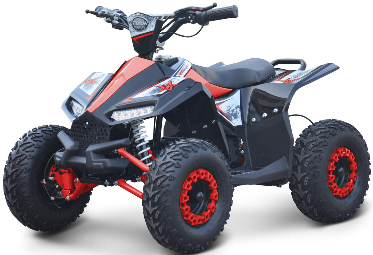 Renegade Ranger 1100W 48V Kids Electric Quad Bike - Red