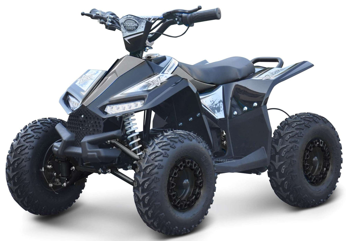 Renegade Ranger 1100W 48V Kids Electric Quad Bike - Black