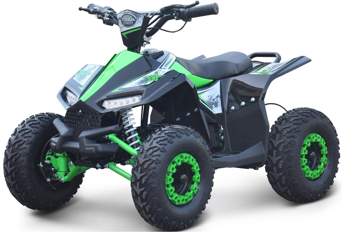 Renegade Ranger 1100W 48V Kids Electric Quad Bike - Green