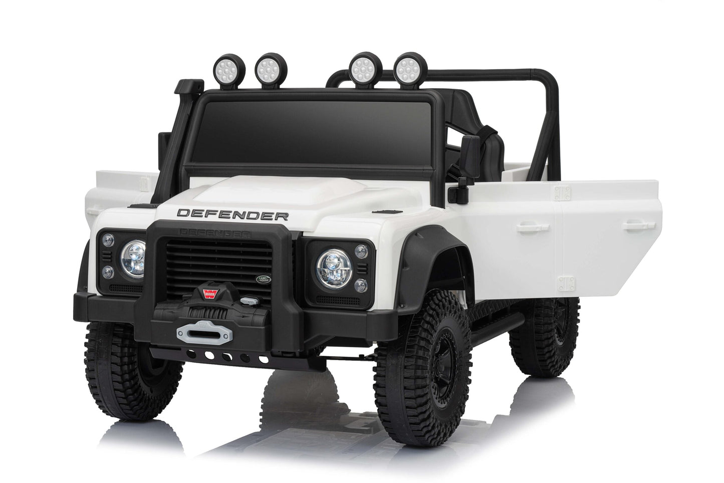 Kids Land Rover Defender 24V Ride-On with Remote - Littletrax Kids Electric Bikes