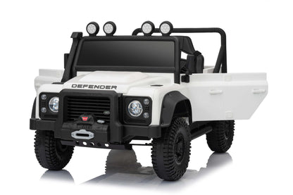 Kids Land Rover Defender 24V Ride-On with Remote - Littletrax Kids Electric Bikes