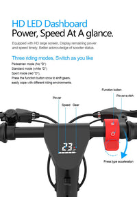Neo Outlaw X9 Electric Scooter 70km Range 550w 48V 10