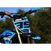 MX1 XTM MXPRO 48V 2000W Lithium Electric Dirt Bike Big 14/12" Gold Wheel