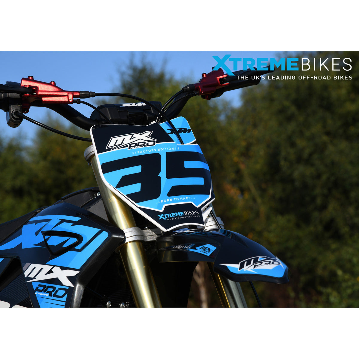 MX1 XTM MXPRO 48V 1600W Lithium Electric Dirt Bike 12/10" Wheel