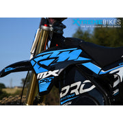 MX1 XTM MXPRO 48V 2000W Lithium Electric Dirt Bike Big 14/12" Gold Wheel
